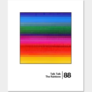 The Rainbow / Minimal Style Graphic Artwork Design Posters and Art